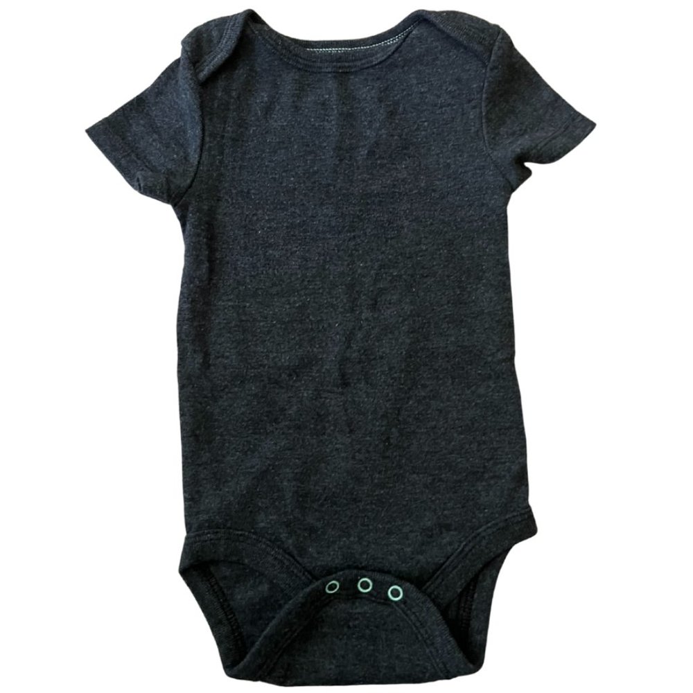 Cloud Island Dark Grey Onesie